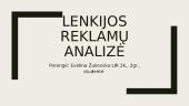 Lenkijos reklamų analizė