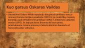 Oskaras Vaildas bei jo kūryba 7 puslapis