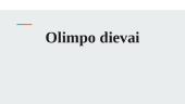 Olimpo dievai (skaidrės)
