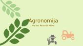 Agronomija skaidrės