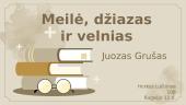 Meilė, džiazas ir velnias. Pristatymas 2 puslapis