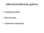 Internacionalizacijos teorijos 19 puslapis