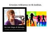 Emocijos. Kas tai? 7 puslapis