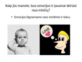 Emocijos. Kas tai? 10 puslapis