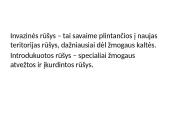 Invazinės ir introdukuotos rūšys Lietuvoje 2 puslapis