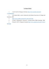 Viešojo kalbėjimo vertė, baimė ir planavimas 12 puslapis