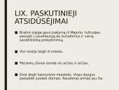 Dievų miškas. Skyrių analizė 18 puslapis