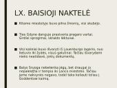 Dievų miškas. Skyrių analizė 20 puslapis