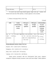 Mitybos raciono ir energijos poreikio analizė skirtingą KMI turinčių moterų 16 puslapis