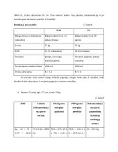 Mitybos raciono ir energijos poreikio analizė skirtingą KMI turinčių moterų 17 puslapis