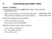 Expressing past habit