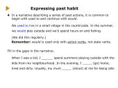 Expressing past habit 3 puslapis
