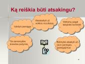 Pilietinės visuomenės sąlyga  - atsakingas žmogus 12 puslapis