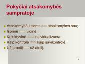 Pilietinės visuomenės sąlyga  - atsakingas žmogus 15 puslapis