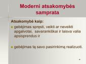 Pilietinės visuomenės sąlyga  - atsakingas žmogus 18 puslapis