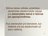 Pilietinės visuomenės sąlyga  - atsakingas žmogus 19 puslapis