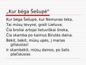 Maironio kūrybos skaidrės 14 puslapis