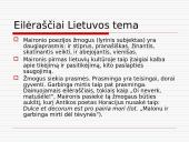 Maironio kūrybos skaidrės 17 puslapis