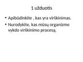 Virškinimas žmogaus organizme (skaidrės) 5 puslapis