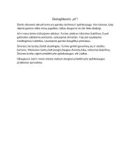 Ekologiškesnis „aš“!