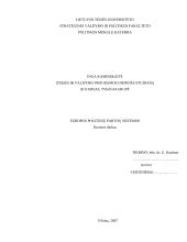 Europos politinės partijos ir jų sistemos 1 puslapis