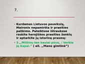 Tėvynės svarba žmogui. Maironis 15 puslapis