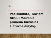 Tėvynės svarba žmogui. Maironis 19 puslapis