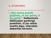 Tėvynės svarba žmogui. Maironis 8 puslapis