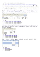 Microsoft Excel skaičiuoklės 20 puslapis