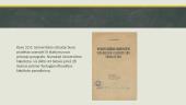 Aukštasis mokslas Lietuvoje (skaidrės) 5 puslapis