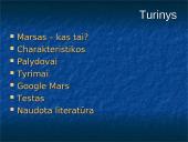 Pristatymas apie Marso planetą 2 puslapis