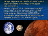 Pristatymas apie Marso planetą 5 puslapis