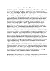 Antigonės paveikslas Sofoklio „Antigonėje‘‘