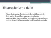 Pristatymas apie ekspresionizmą 11 puslapis