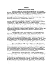 Kas skatina žmogų įsipareigoti kitiems? (Sofoklis, Sadūnaitė)