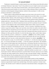 Ar tarnystė žemina?