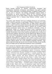 Doro žmogaus paveikslas Biliūno literatūroje