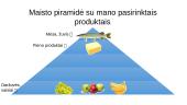 Sveikos mitybos piramidės, maisto produktų sudėties analizavimas 5 puslapis