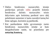 Bendroji nuosavybė. Savininko teisių gynimas 8 puslapis