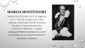 Marijos Montessori veikla ir pedagoginės pažiūros 3 puslapis