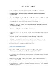 Televizijos perspektyva medijų lauke 8 puslapis