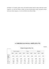 Lietuvos emigracijos statistinis tyrimas 9 puslapis