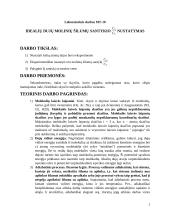 Idealių dujų molinių šilumų santykio nustatymas