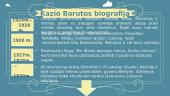 Pristatymas apie Kazį Borutą 3 puslapis