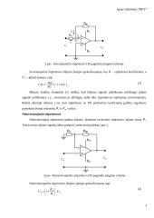 Schemų su operaciniais stiprintuvais tyrimas 3 puslapis