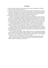 Operacinės sistemos ir jų paplitimas pasaulyje 11 puslapis