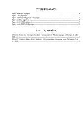 Operacinės sistemos ir jų paplitimas pasaulyje 2 puslapis