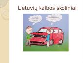Lietuvių kalbos skoliniai arba svetimybės