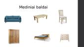 Medžio apdirbimas - baldų gamyba 9 puslapis
