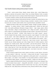 Patarlėse išsakomi svarbūs gyvenimo principai ir taisyklės